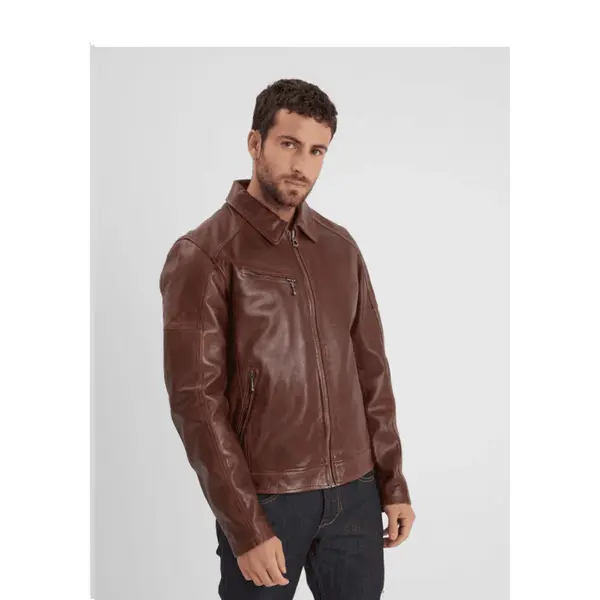 BLOUSON RETRO EN CUIR DAYTONA 102615