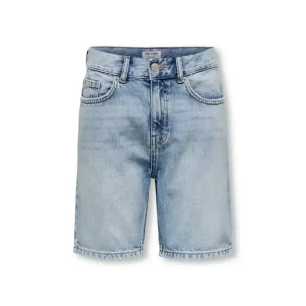 Short Jean Bleu Baggy Only & Sons Ado Garçon