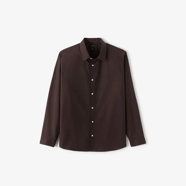 Chemise sans repassage en coton regular