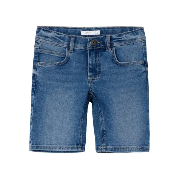 SHORT EN JEAN GARCON COUPE DROITE NAME IT NKMRYAN