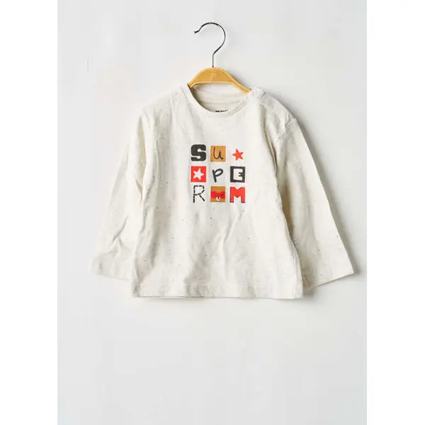 T-shirt Mayoral Beige Manches Longues