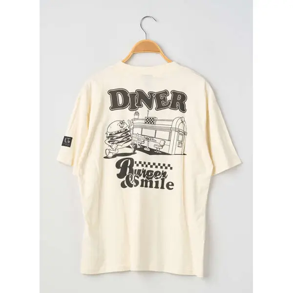 T-shirt Le Temps Des Cerises Beige Manches Courtes