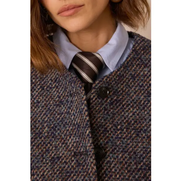 Gilet sans manches PHARELL en laine tweed - Maison 123 Corbeil