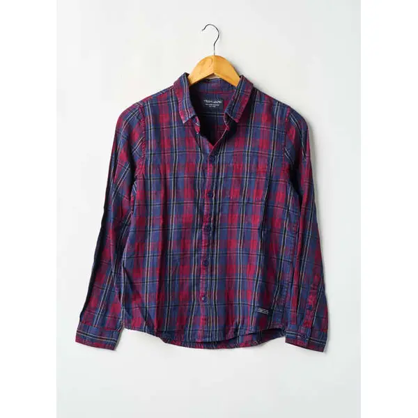 Chemise Manches Longues Teddy Smith Rouge