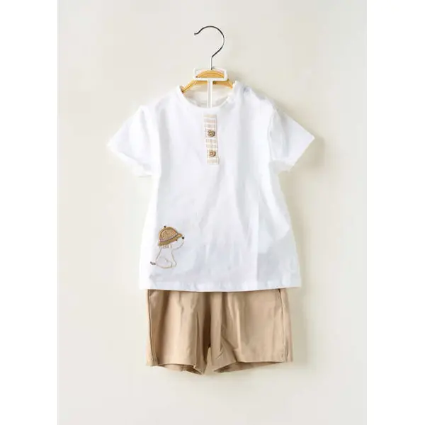 Ensemble Short Mayoral Blanc
