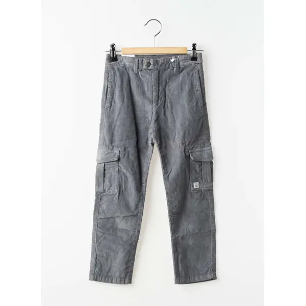 Pantalon Droit Mayoral Gris Taille Ajustable