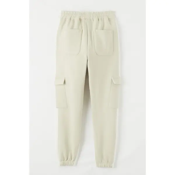 Pantalon de jogging gris clair
