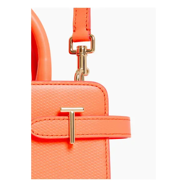 Petit sac à main Emilie en cuir signature T - Le Tanneur