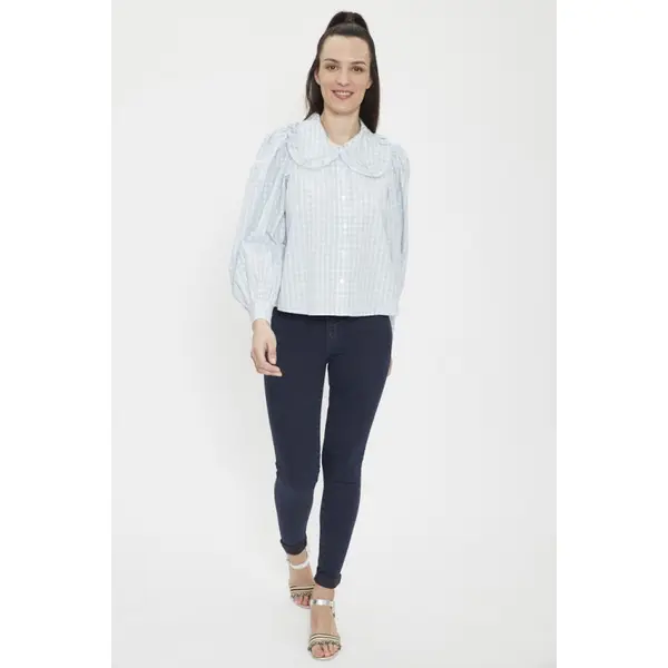 Jeans super skinny bleu