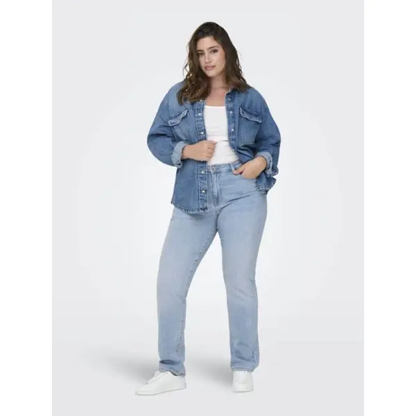 Jean bleu coupe slim ONLY CARMAKOMA grandes tailles 42-48