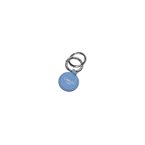 Charlie de lancel - porte cles femme - bleu acier - Lancel