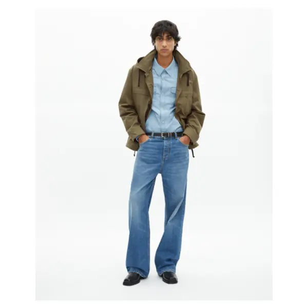 Parka courte à capuche kaki kaki - The Kooples Talange