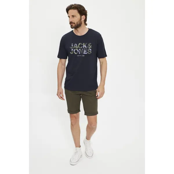 T-shirt james bleu marine