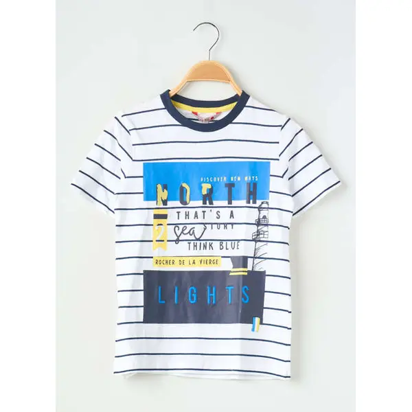 T-shirt Boboli Blanc Manches Courtes