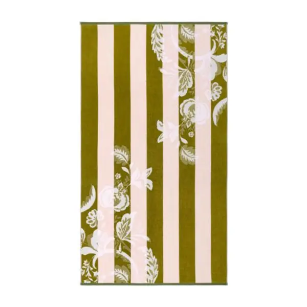 Desforges - serviette de plage en velours 450 g/m², girandole - Yves Delorme