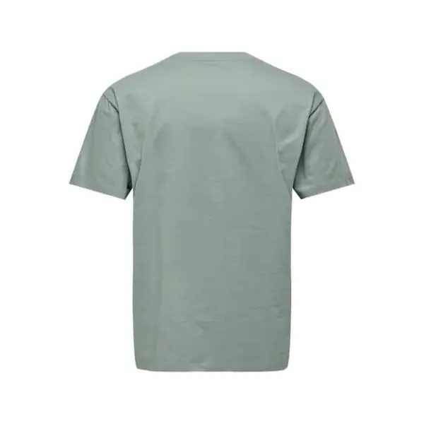 T-shirt vert ample col rond ONLY & SONS : l'essentiel mode masculine