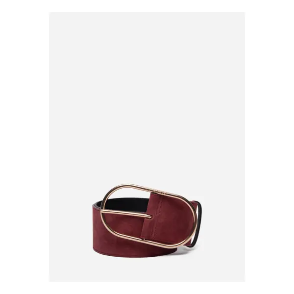 Ceinture iris 63mm en suède - Vanessa Bruno