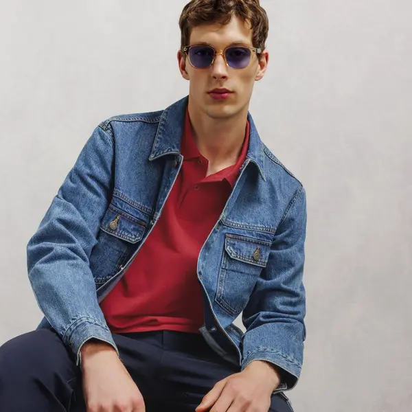 Polo manches courtes uni "le parfait by JULES"