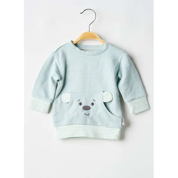 Sweat-shirt Sterntaler Bleu Manches Longues