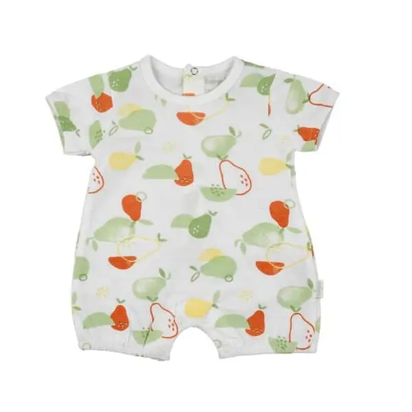 COMBI SHORT BLANCHE BÉBÉ GARÇON BABYBOL