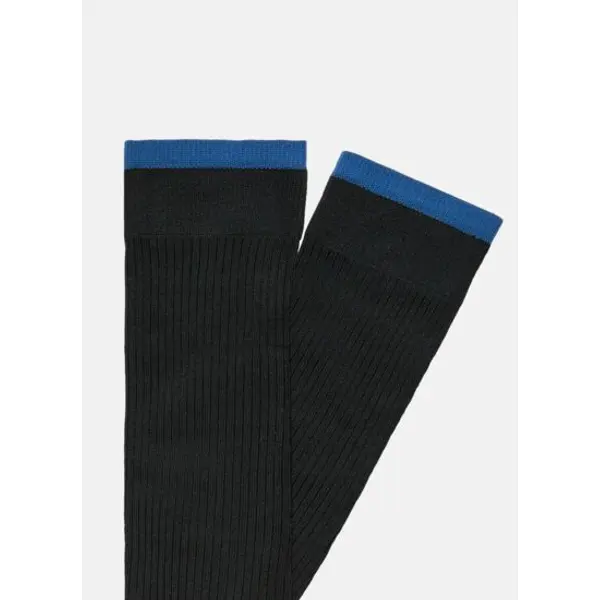 Chaussettes à côtes en fil technique - Boggi milano