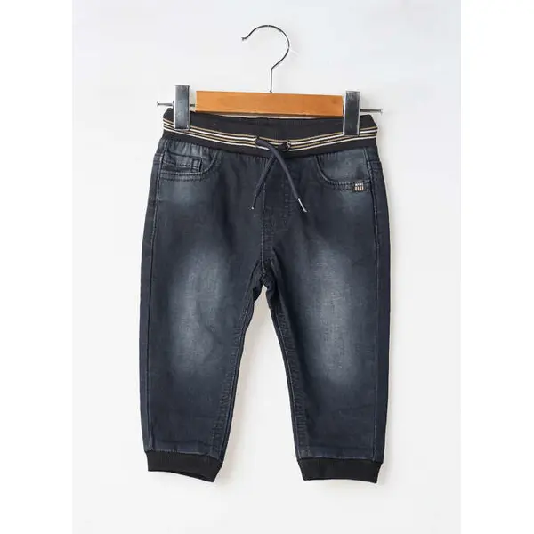 Jeans Coupe Slim Mayoral Noir Taille Élastique