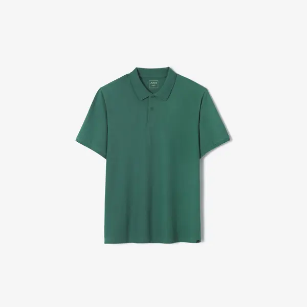 Polo manches courtes piqué uni
