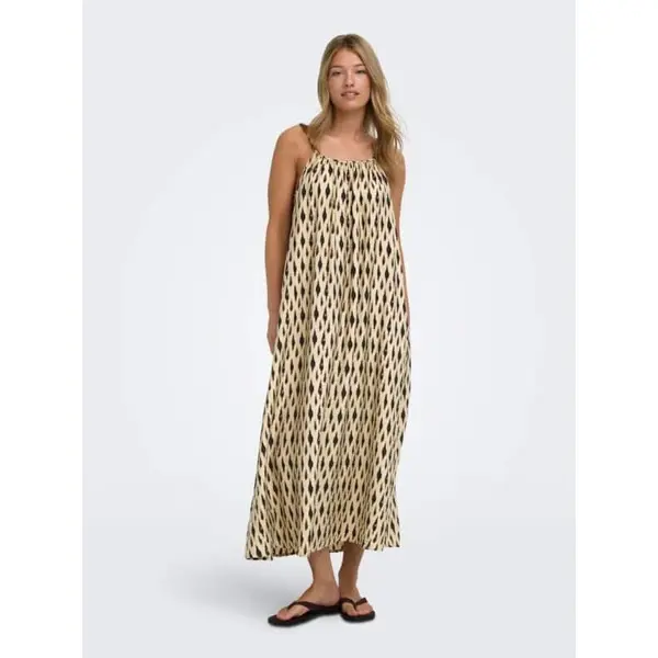 Robe Longue Beige Only Femme S au L Collection Été 2026