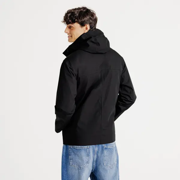 Parka courte waterproof à capuche