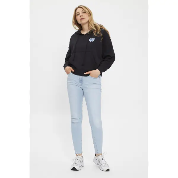 Jeans 721 bleu délavé extensible