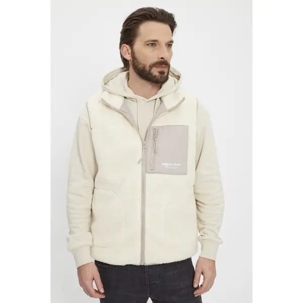 Veste sans manches teddy