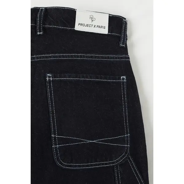 Jeans regular bleu foncé