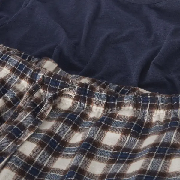 Ensemble pyjama flanelle à carreaux