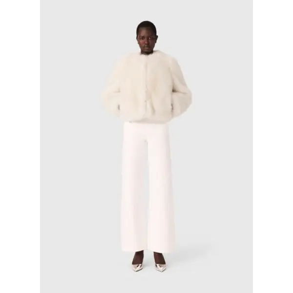Blouson court en fausse fourrure - Maje