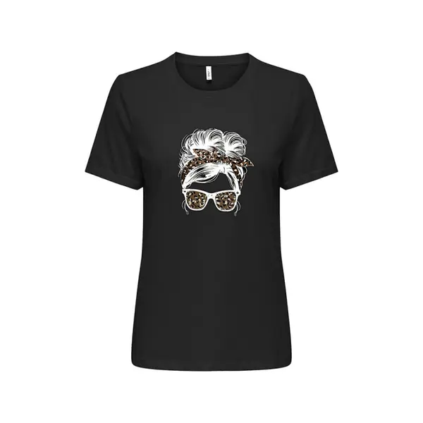 T-shirt Stella noir