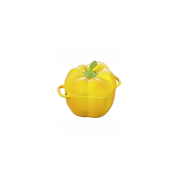 Cocotte poivron jaune 12 cm céramique - Zwilling/Staub