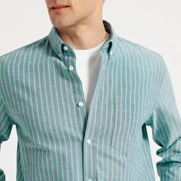 Chemise oxford rayée "le parfait by JULES"