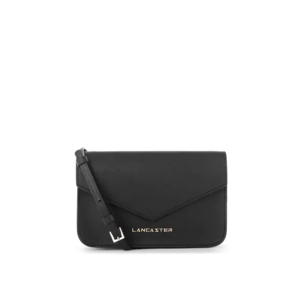 Sac trotteur a rabat aimanté s saffiano signature - Lancaster
