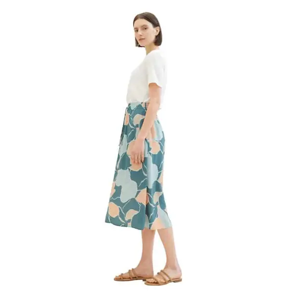 JUPE FLUIDE FLEURIE FEMME TOM TAILOR