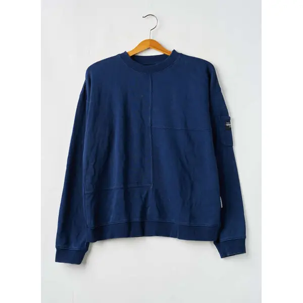Sweat-shirt Le Temps Des Cerises Bleu Manches Longues