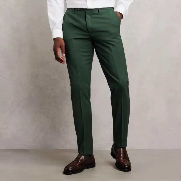 Costume 2 pièces slim bi-stretch - Vert