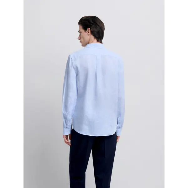 Chemise slim en lin