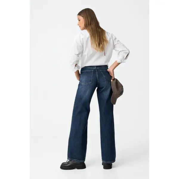 Jean bleu foncé coupe large Tiffosi ado fille – Automne-Hiver 2025