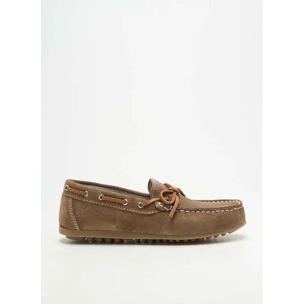 Chaussures Bâteau Reqins Vert Bout Rond