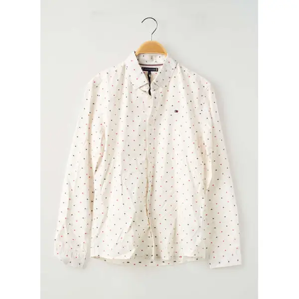 Chemise Manches Longues Tommy Hilfiger Blanc