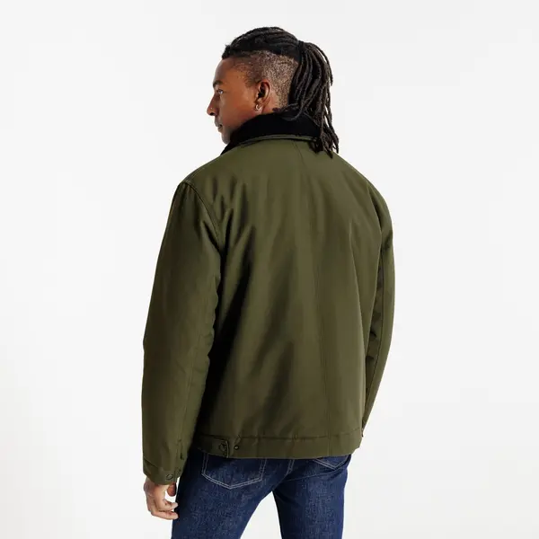 Blouson col chemise en sherpa amovible