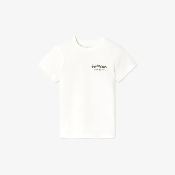Tee shirt enfan brodé en coton