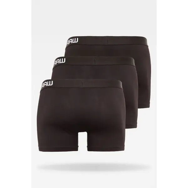 Lot de trois boxers noirs