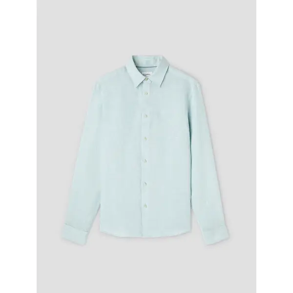 Chemise slim en lin