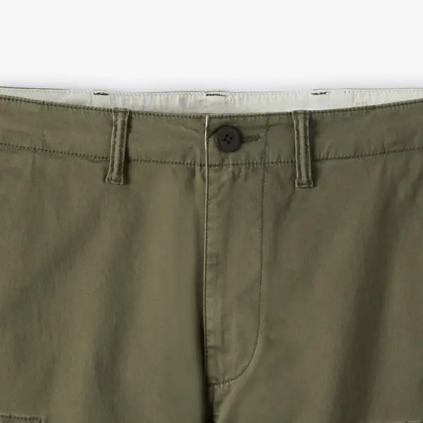 Pantalon cargo loose uni